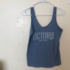 Victoria sports top  light blue, size XS